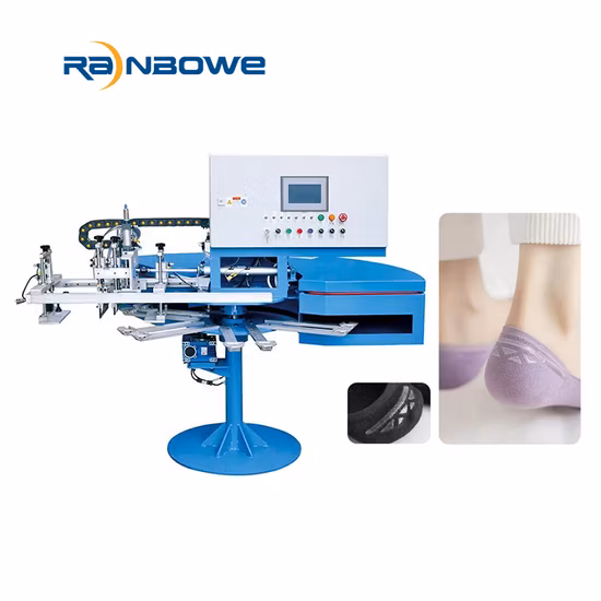 Machine à pointiller entièrement informatisée pour chaussettes et gants